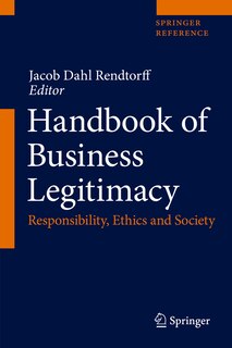 Couverture_Handbook Of Business Legitimacy