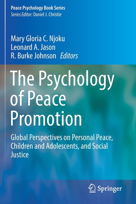 Couverture_The Psychology Of Peace Promotion