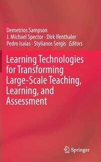 Couverture_Learning Technologies For Transforming Large-scale Teaching, Learning, And Assessment