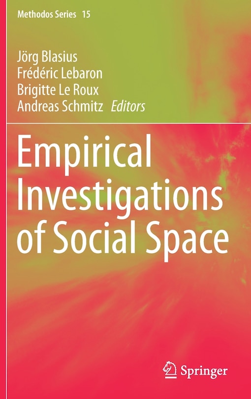 Couverture_Empirical Investigations Of Social Space