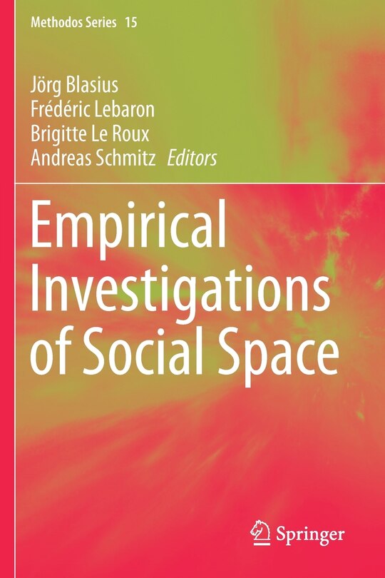 Front cover_Empirical Investigations Of Social Space