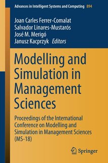 Front cover_Modelling and Simulation in Management Sciences