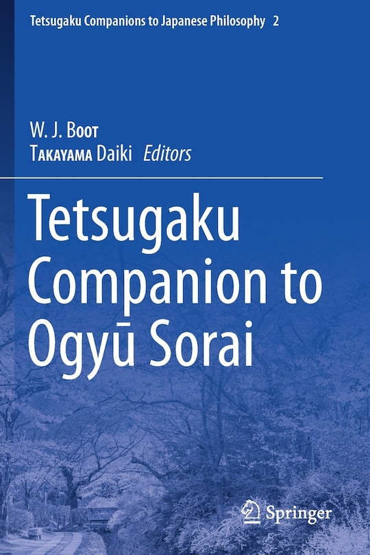 Front cover_Tetsugaku Companion To Ogyu Sorai