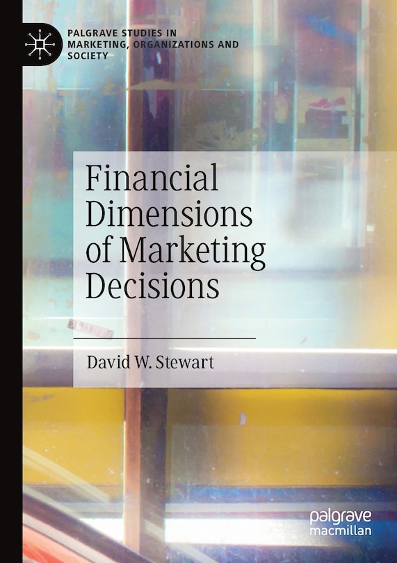 Front cover_Financial Dimensions Of Marketing Decisions
