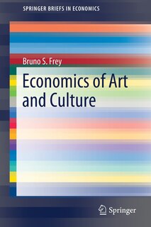 Front cover_Economics Of Art And Culture
