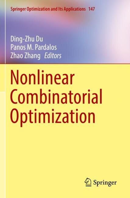 Front cover_Nonlinear Combinatorial Optimization