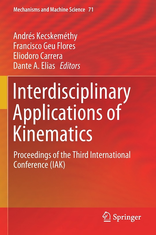 Couverture_Interdisciplinary Applications Of Kinematics