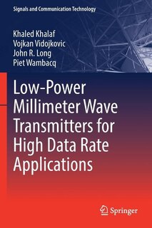 Couverture_Low-Power Millimeter Wave Transmitters for High Data Rate Applications