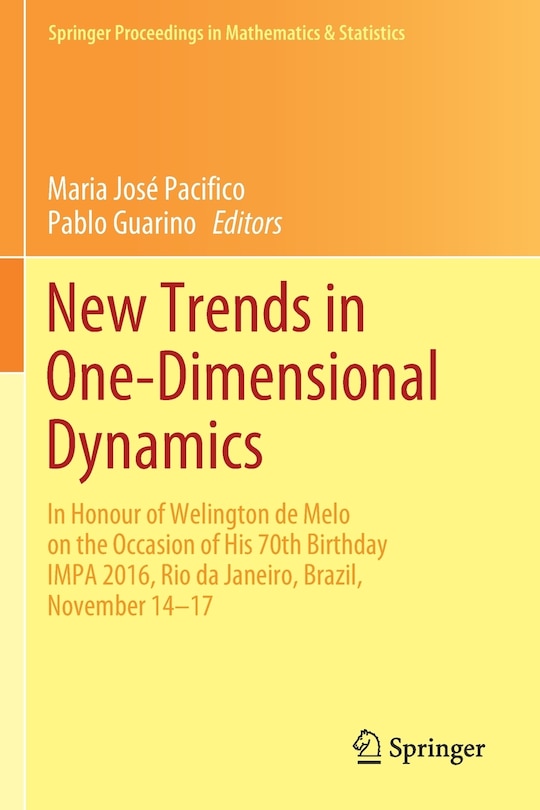 Front cover_New Trends in One-Dimensional Dynamics