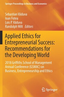 Front cover_Applied Ethics for Entrepreneurial Success