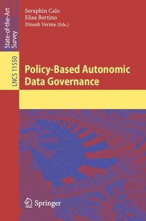Front cover_Policy-based Autonomic Data Governance