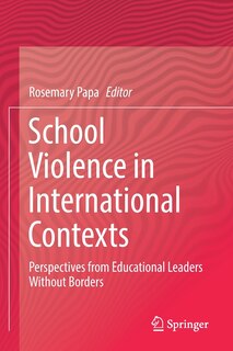 Couverture_School Violence In International Contexts