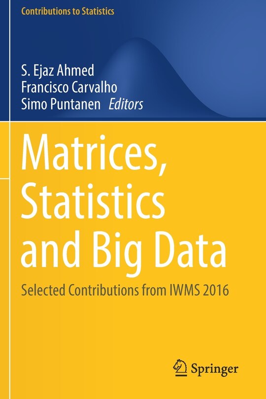 Front cover_Matrices, Statistics And Big Data