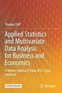 Couverture_Applied Statistics And Multivariate Data Analysis For Business And Economics