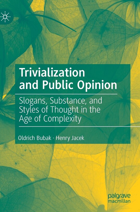 Front cover_Trivialization And Public Opinion