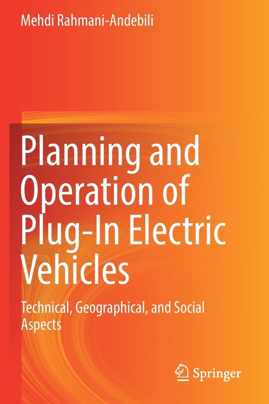 Couverture_Planning And Operation Of Plug-in Electric Vehicles