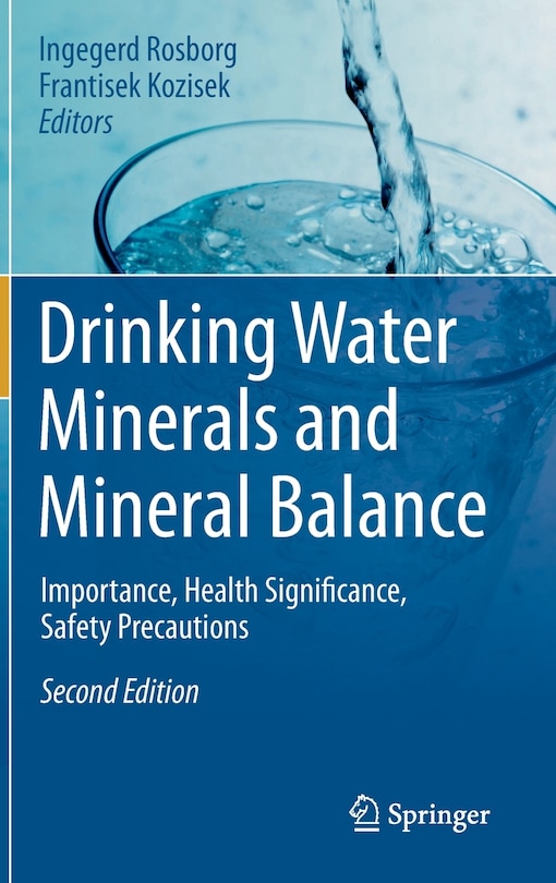Front cover_Drinking Water Minerals And Mineral Balance