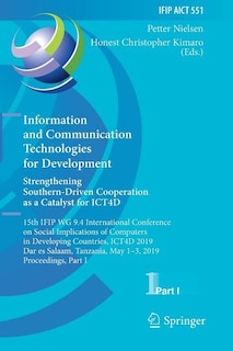 Front cover_Information and Communication Technologies for Development. Strengthening Southern-Driven Cooperation as a Catalyst for ICT4D