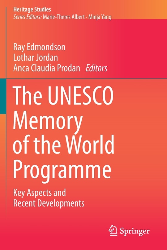 Couverture_The Unesco Memory Of The World Programme