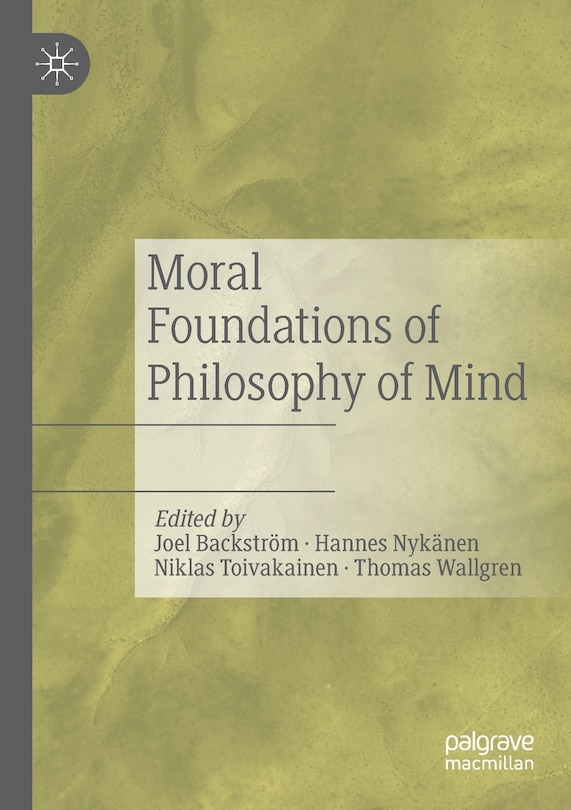 Front cover_Moral Foundations Of Philosophy Of Mind