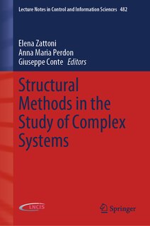 Front cover_Structural Methods In The Study Of Complex Systems