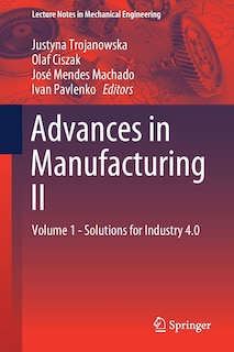 Front cover_Advances In Manufacturing Ii