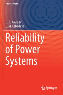 Front cover_Reliability Of Power Systems