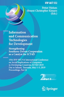 Front cover_Information and Communication Technologies for Development. Strengthening Southern-Driven Cooperation as a Catalyst for ICT4D