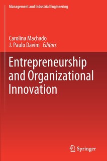 Couverture_Entrepreneurship And Organizational Innovation