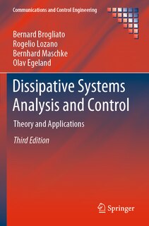 Front cover_Dissipative Systems Analysis And Control