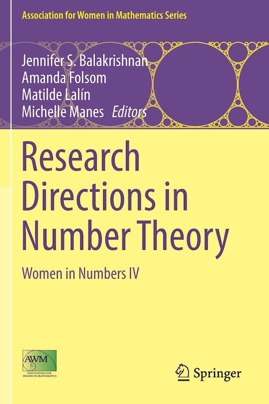 Front cover_Research Directions In Number Theory