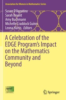 Couverture_A Celebration Of The Edge Program's Impact On The Mathematics Community And Beyond