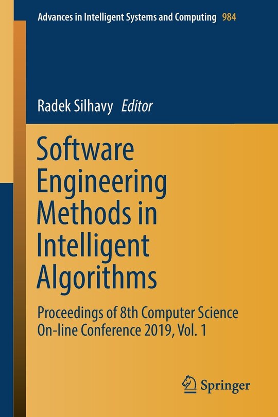 Front cover_Software Engineering Methods In Intelligent Algorithms