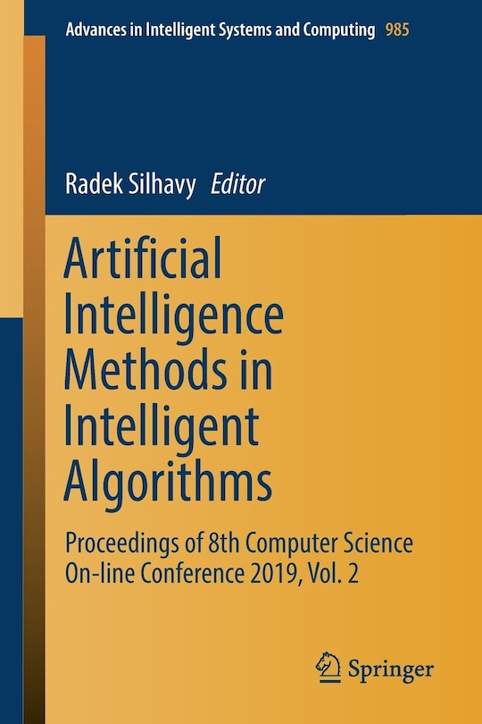 Front cover_Artificial Intelligence Methods In Intelligent Algorithms
