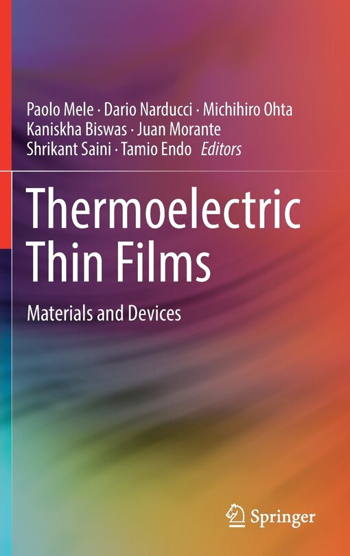Front cover_Thermoelectric Thin Films