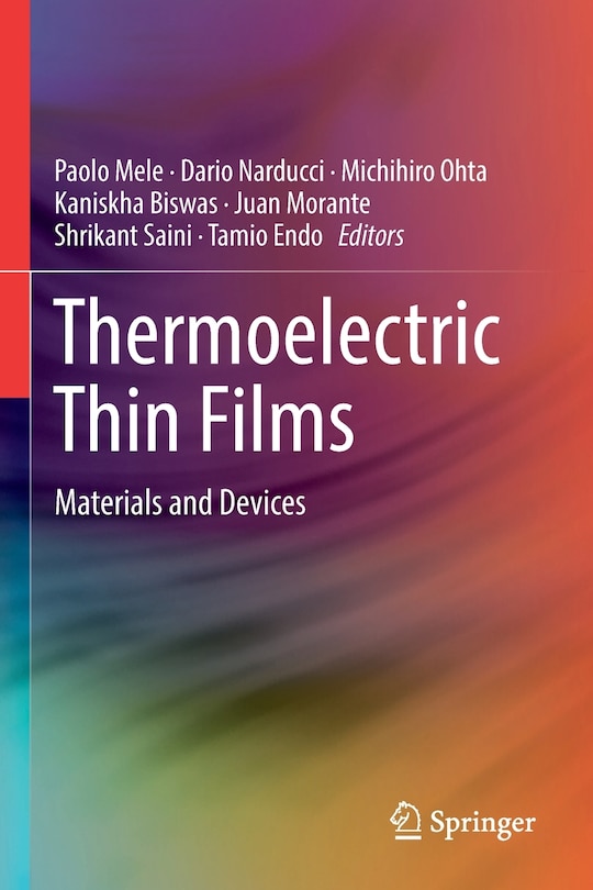 Front cover_Thermoelectric Thin Films