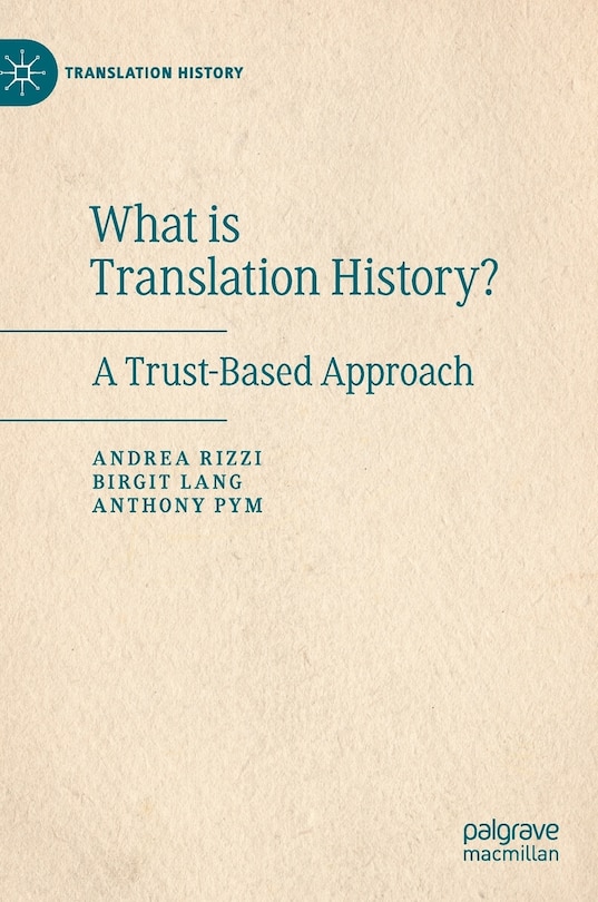 Front cover_What Is Translation History?