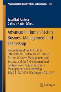 Couverture_Advances in Human Factors, Business Management and Leadership