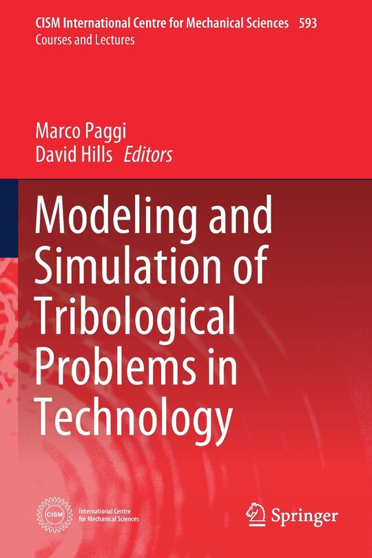 Front cover_Modeling And Simulation Of Tribological Problems In Technology