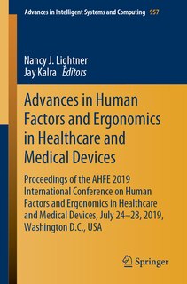 Front cover_Advances in Human Factors and Ergonomics in Healthcare and Medical Devices