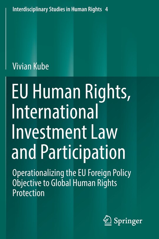 Front cover_Eu Human Rights, International Investment Law And Participation