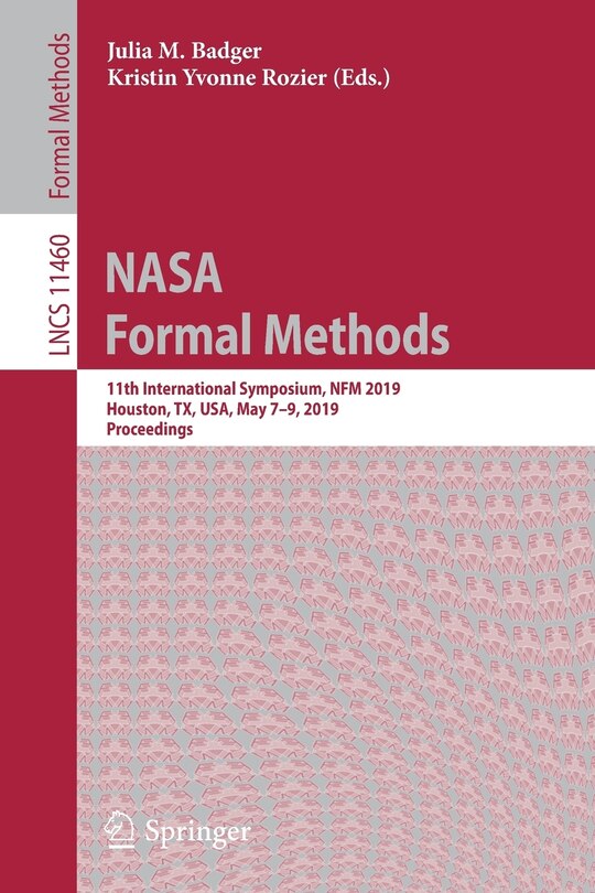 Front cover_Nasa Formal Methods