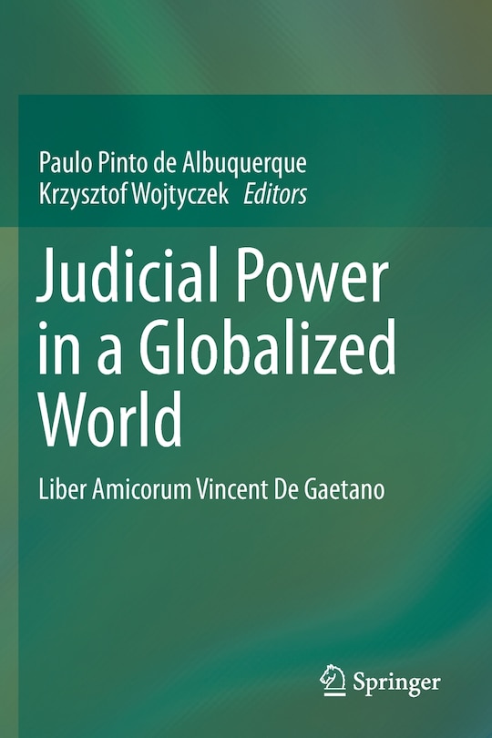 Front cover_Judicial Power In A Globalized World