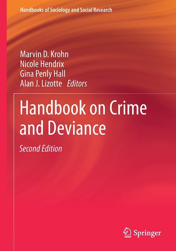 Front cover_Handbook On Crime And Deviance