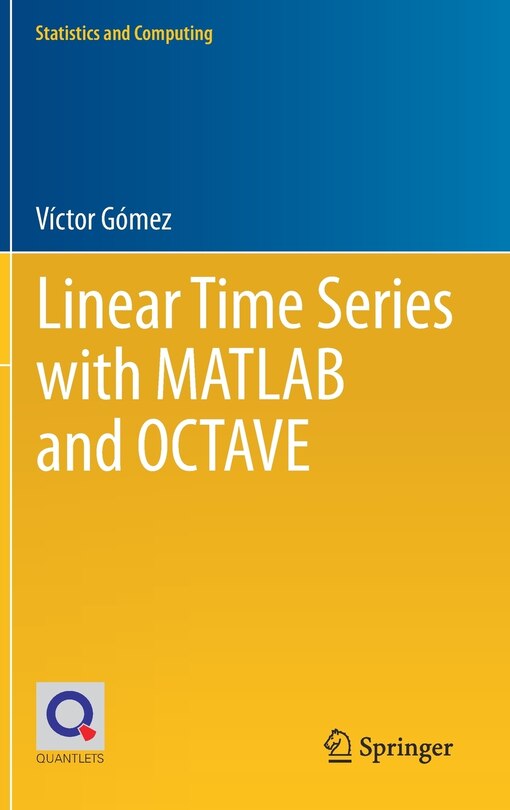 Front cover_Linear Time Series With Matlab And Octave