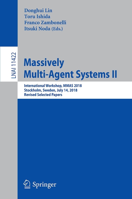 Couverture_Massively Multi-agent Systems Ii