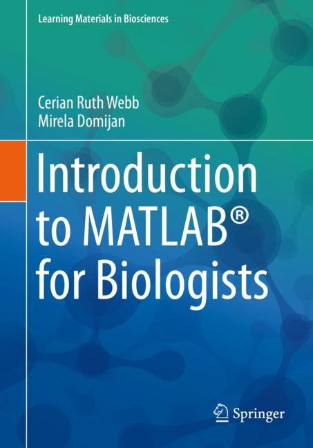 Front cover_Introduction To Matlab For Biologists