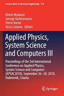 Couverture_Applied Physics, System Science and Computers III