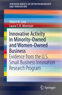 Front cover_Innovative Activity In Minority-owned And Women-owned Business