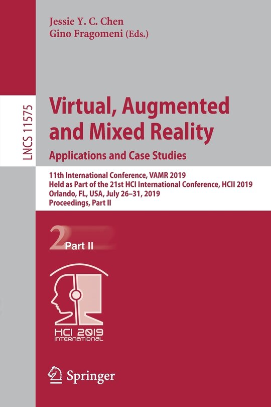 Front cover_Virtual, Augmented and Mixed Reality. Applications and Case Studies